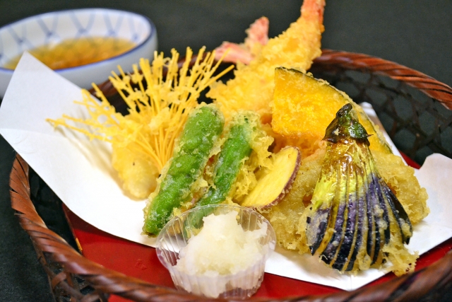 日本酒　天ぷら　和食　マッチング